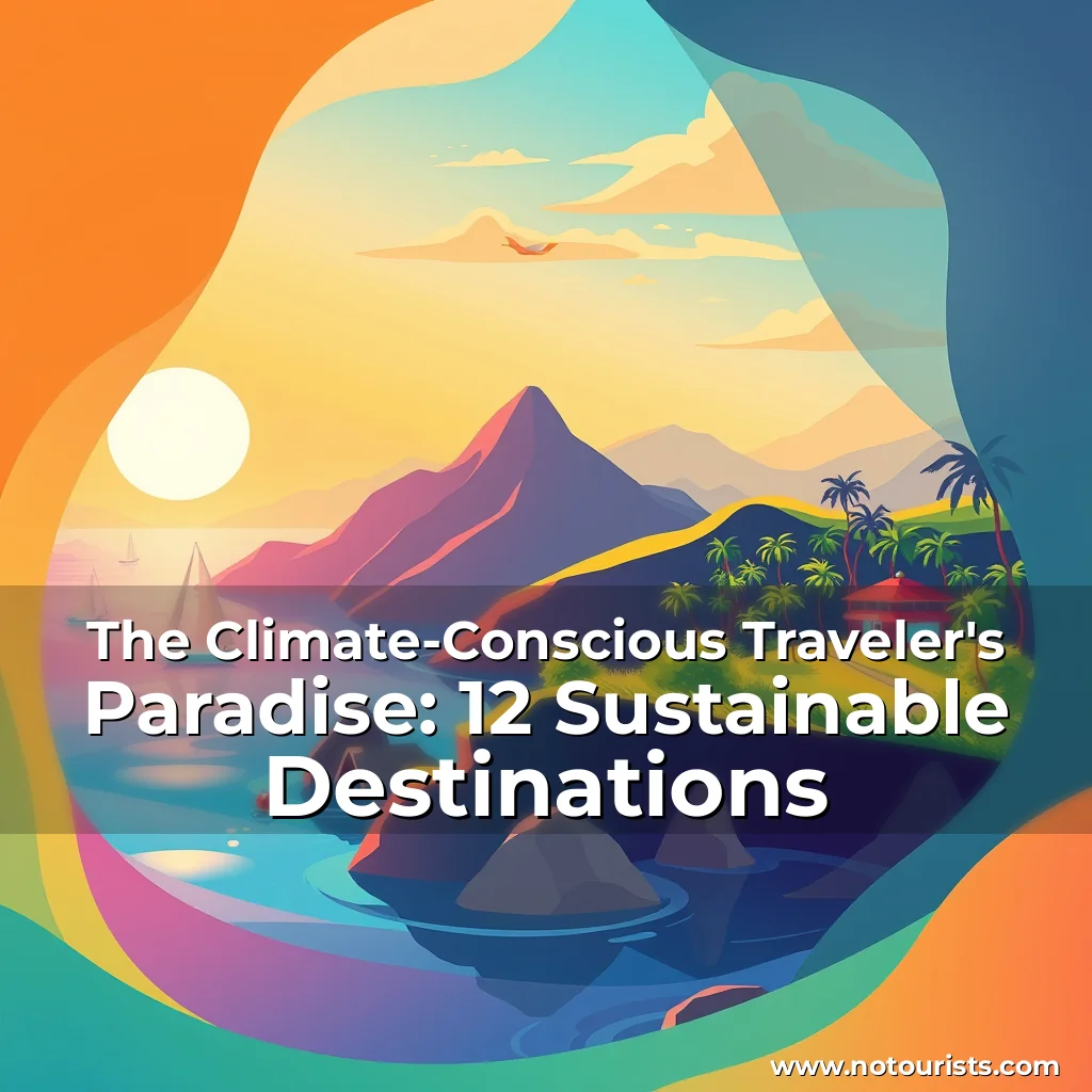 Read more about the article The Climate-Conscious Traveler’s Paradise: 12 Sustainable Destinations