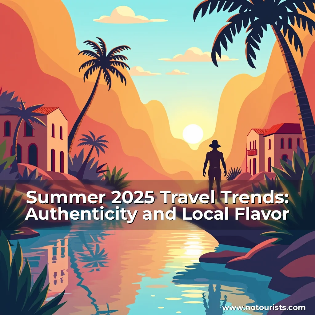 Read more about the article Summer 2025 Travel Trends: Authenticity and Local Flavor