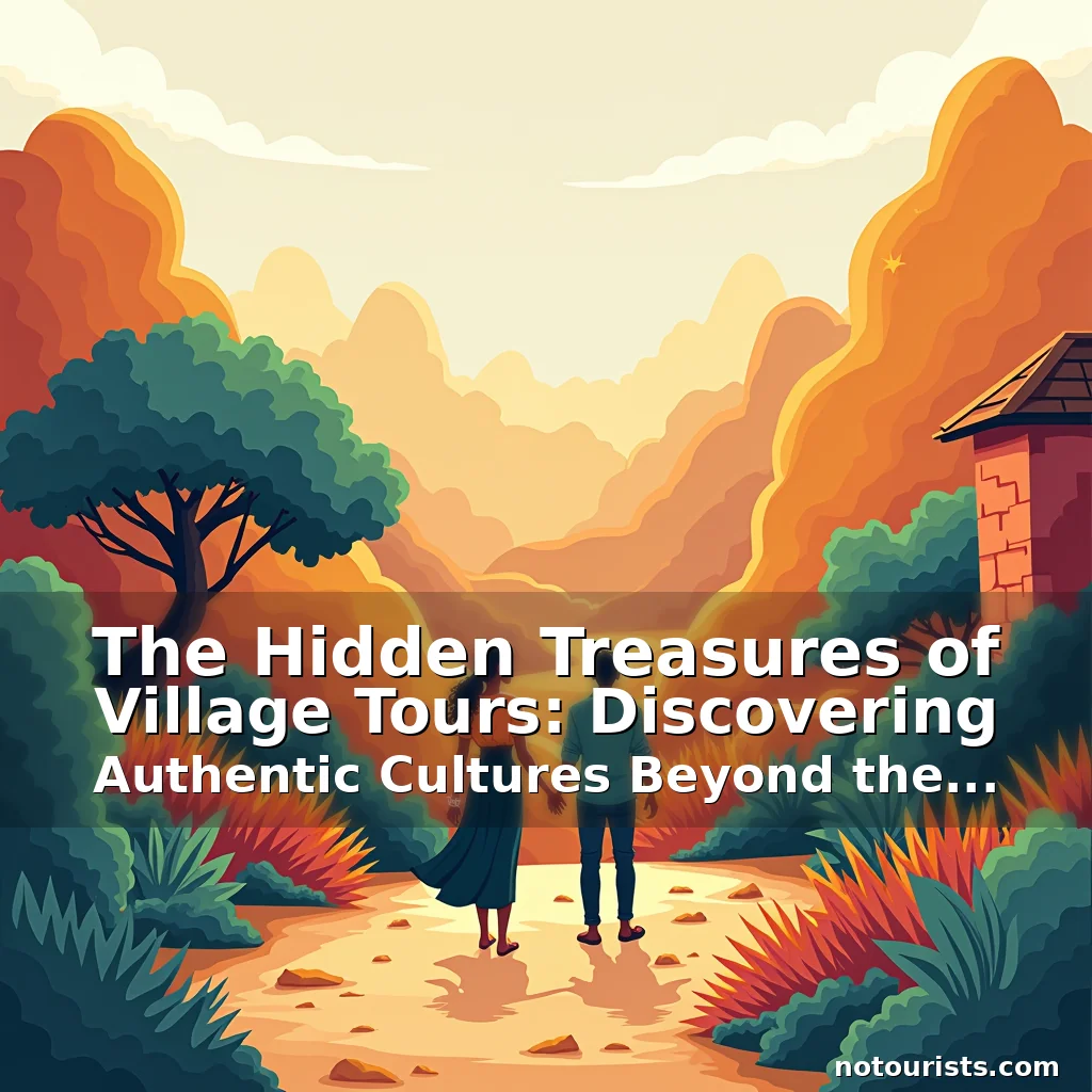Read more about the article The Hidden Treasures of Village Tours: Discovering Authentic Cultures Beyond the Mainstream