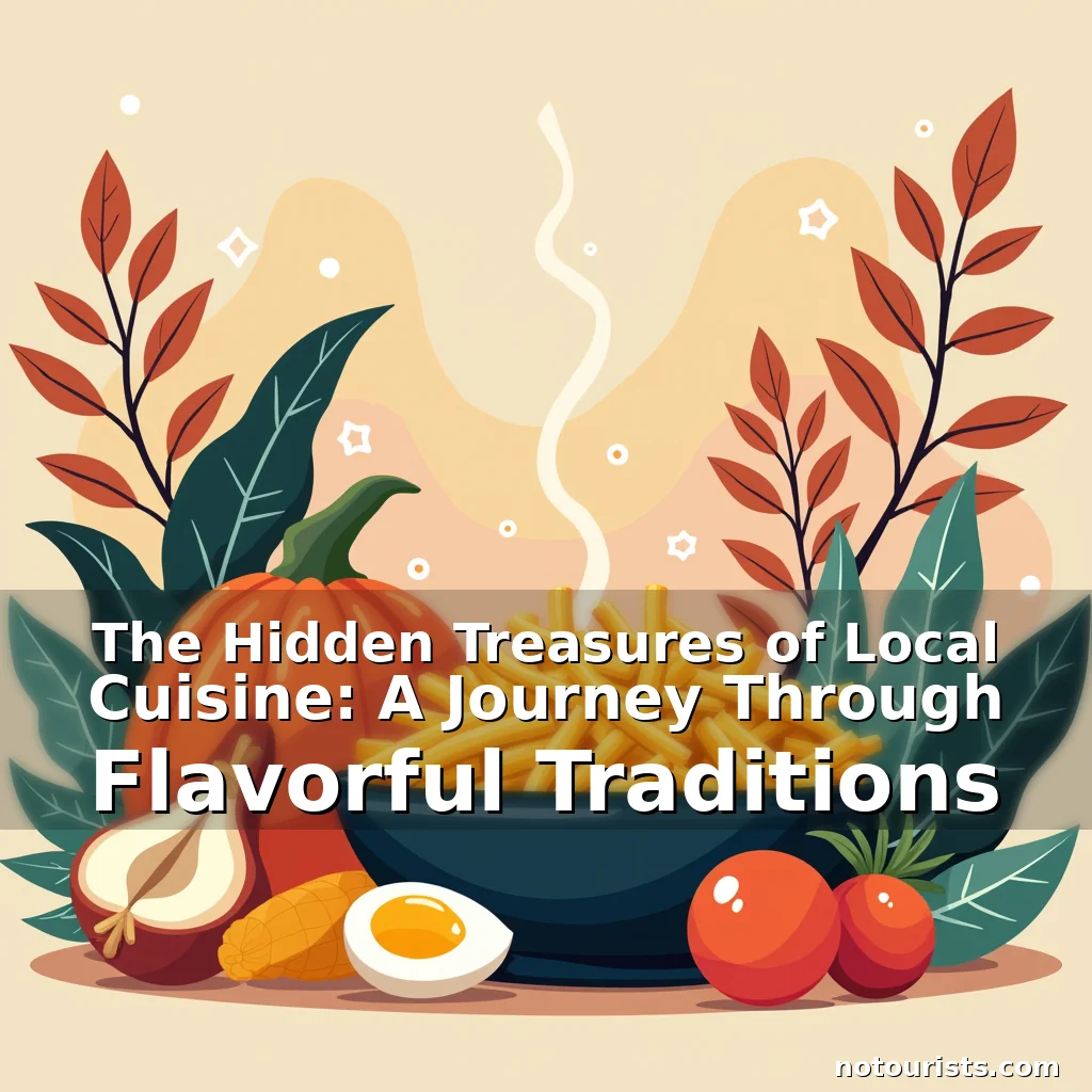 Read more about the article The Hidden Treasures of Local Cuisine: A Journey Through Flavorful Traditions