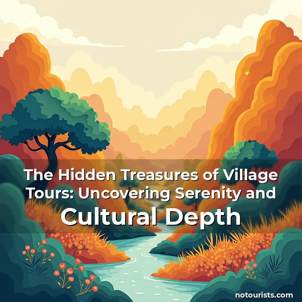 Read more about the article The Hidden Treasures of Village Tours: Uncovering Serenity and Cultural Depth