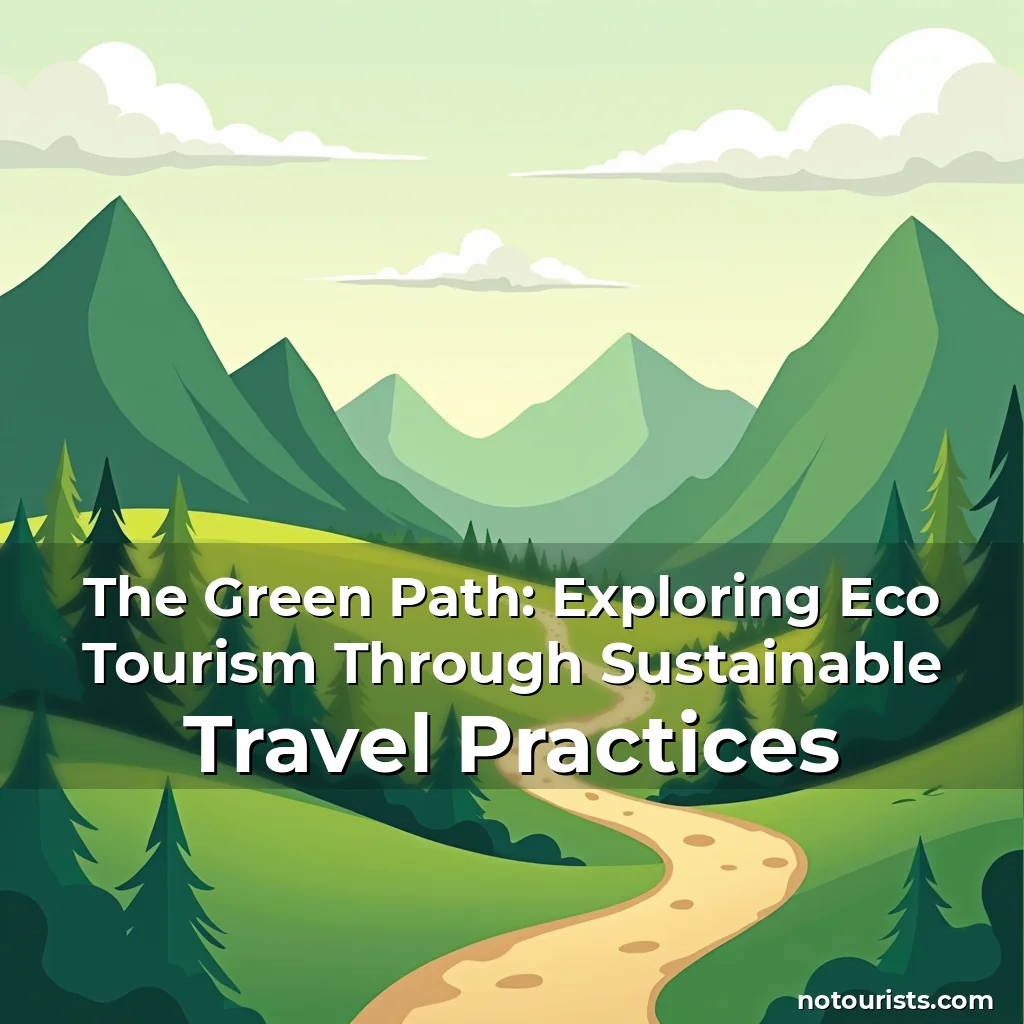 Read more about the article The Green Path: Exploring Eco Tourism Through Sustainable Travel Practices