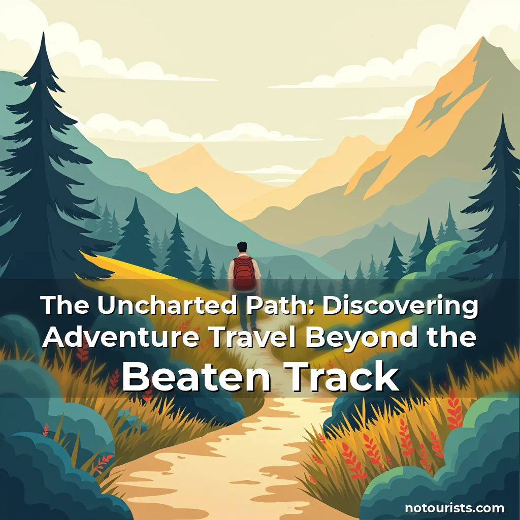 Read more about the article The Uncharted Path: Discovering Adventure Travel Beyond the Beaten Track