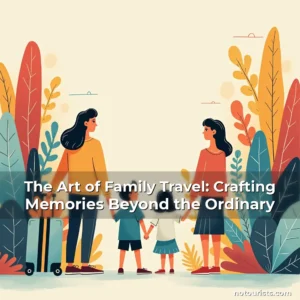 Read more about the article The Art of Family Travel: Crafting Memories Beyond the Ordinary