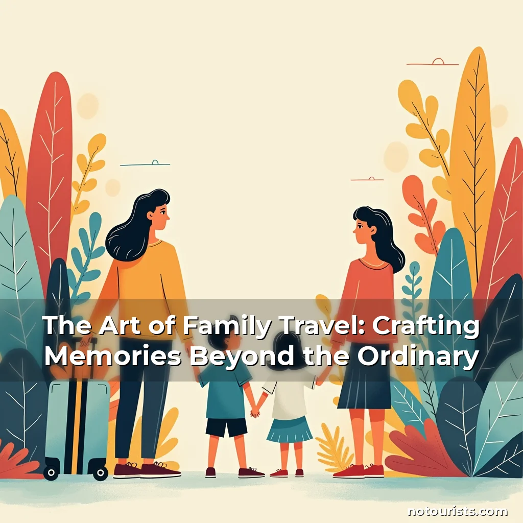 Read more about the article The Art of Family Travel: Crafting Memories Beyond the Ordinary
