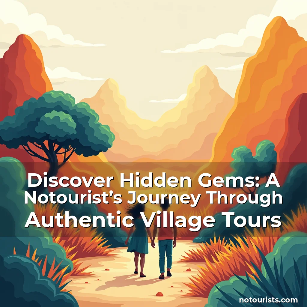 Read more about the article Discover Hidden Gems: A Notourist’s Journey Through Authentic Village Tours